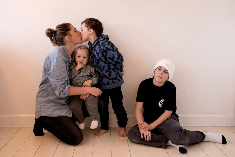 To kraftfulde navne til hver dreng har kostet tid og mange overvejelser for Christina Haugaard og hendes kæreste. 