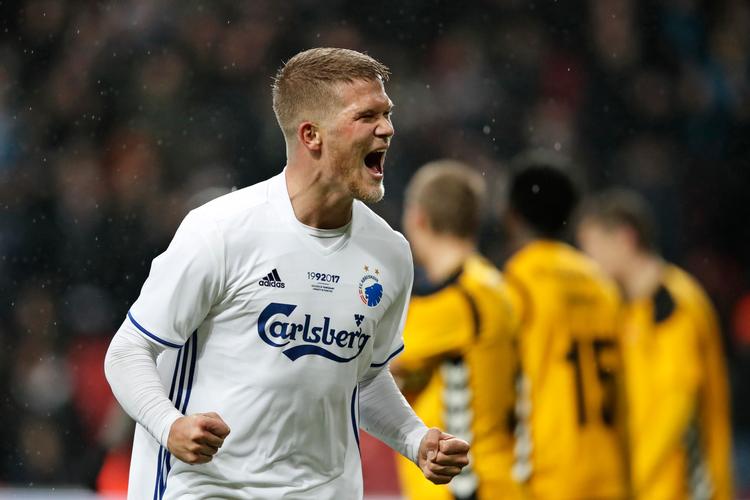 Andreas Cornelius er en af de spillere, der forlader FCK ved sæsonens afslutning. Han skifter, efter alt at dømme til italienske Atalanta 