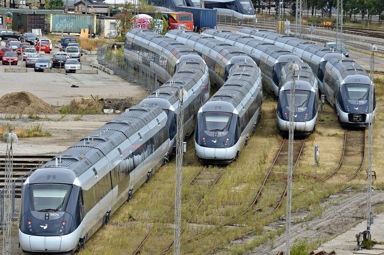 DSB har haft massevis af problemer med IC4-togene - og nu igen. 