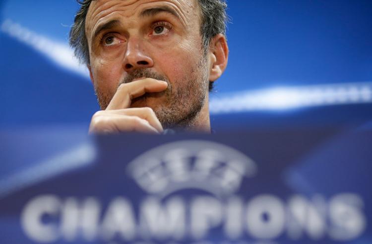 Aftenens hjemmekamp mod Paris S-G kan blive den sidste som Champions League-træner for Luis Enrique. 