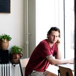 Frederik Bille Brahe på Atelier September, ikke mange meter fra Kunsthal Charlottenborg. 