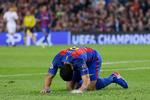 Barcelonas Neymar ærgrer sig. Efter kampen skulle han få grund til at juble.  