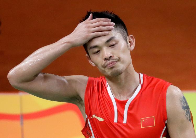Sådan så Lin Dan ud, da han mødte Viktor Axelsen i kampen om OL-bronzen i Rio. Danskeren var simpelt hen for god for den kinesiske legende. 