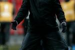 Europa League 1/8-finale i Parken: FCK - Ajax. FCKs Cheftræner Ståle Solbakken. 