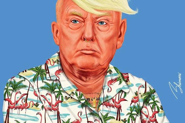 Donald Trump. www.shimoni-illustration.com 