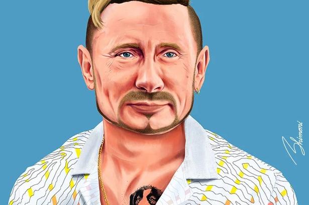 Vladimir Putin. www.shimoni-illustration.com 