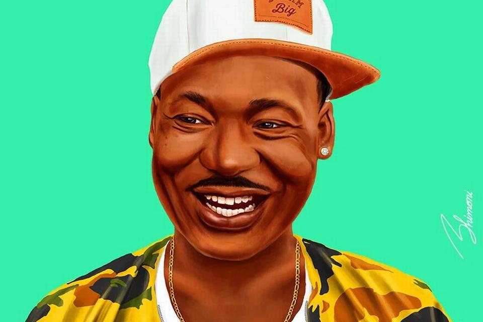 Martin Luther King. www.shimoni-illustration.com 
