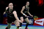 Kamilla Rytter Juhl og Christinna Pedersen - her i aktion under sidste års Denmark Open - har igen-igen succes. 