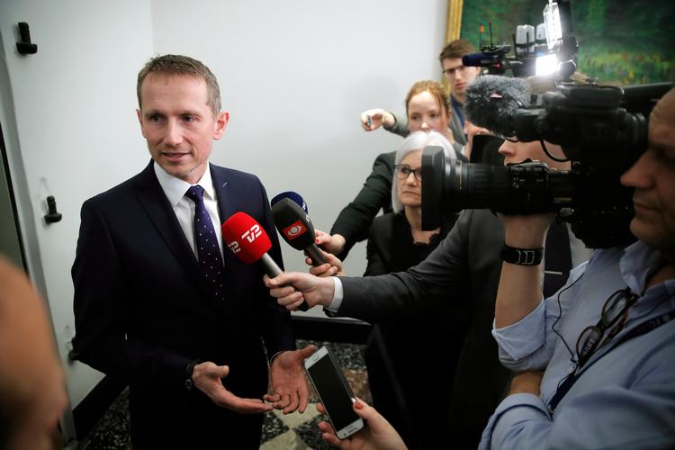 Finansminister Kristian Jensen da han præsenterede  regeringens forslag til ny boligbeskatning. 