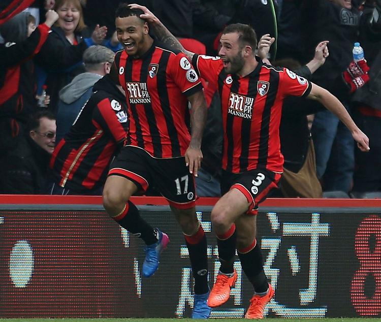  Joshua King (tv) var gennem hele følelsesregistret mod West Ham.  