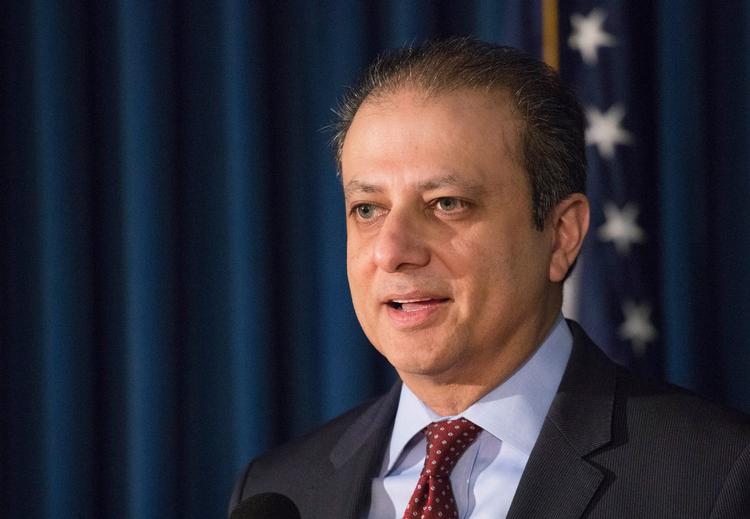 Preet Bharara overtog jobbet som anklager i New York, da finanskrisen var på sit højeste.  