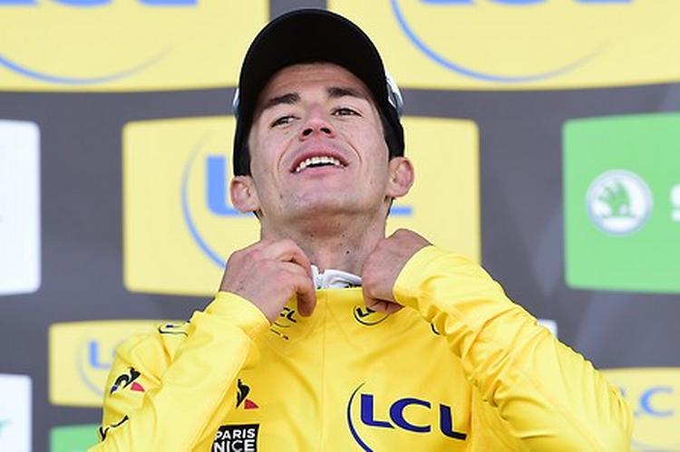 Sergio Henaos første store personlige triumf er en kendsgerning med sejren i Paris-Nice. Foto: A.S.O./A. Broadway. 