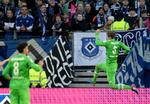 Andreas Christensen springer triumferende i vejret efter have bragt Gladbach foran, men han og holdet kom ned på jorden igen.  