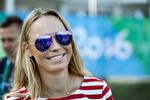 Caroline Wozniacki har af og til behov for at gå i fred på gaden- Så tager hun en paryk på. 