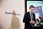 Skatteminister Karsten Lauritzen (V) præsenterede i august sidste år planerne for fremtidens skattevæsen.  