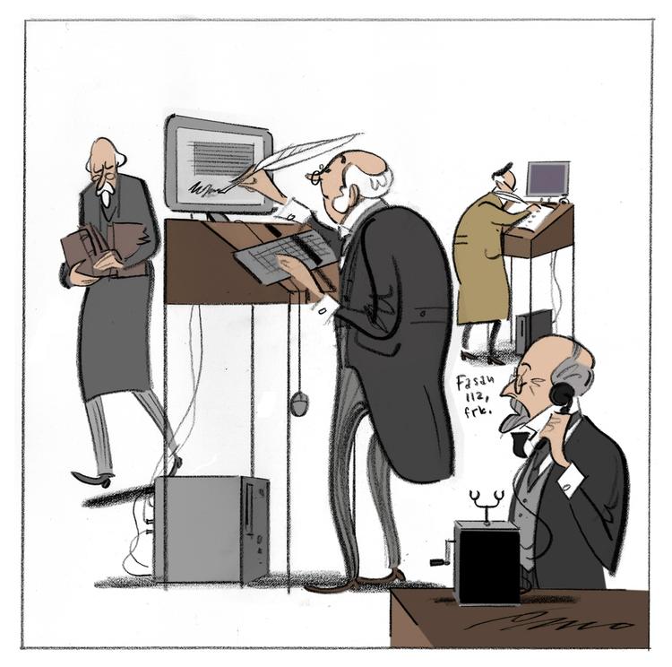 Tegning: Per Marquard Otzen 