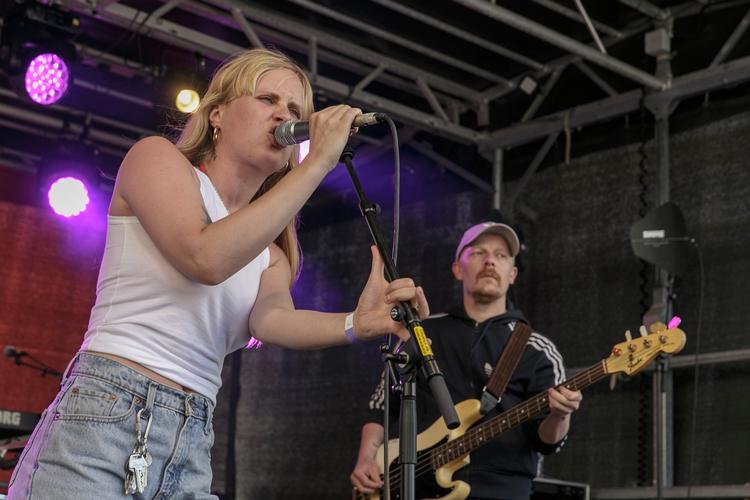 Guldregn optrådte til Ibyen-festen under gadefestivalen Distortion sidste år. 
 