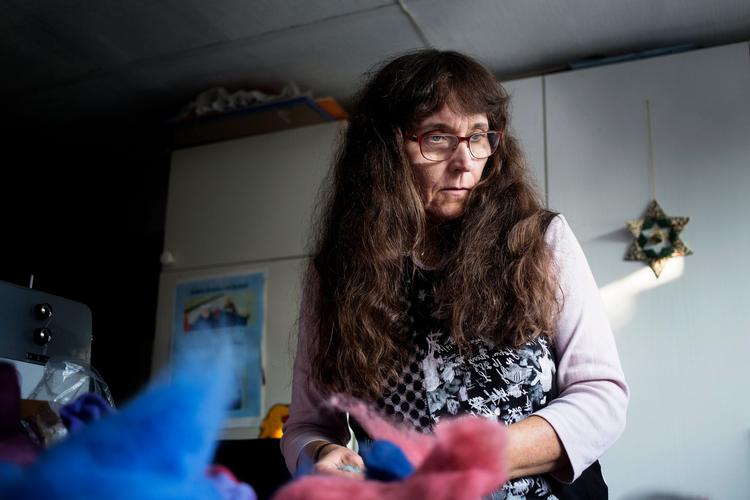 Hanne Ladeggard var i flere år plaget af muskelknuder. Det greb voldsomt ind i hendes liv.  