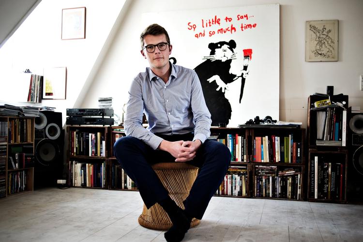  Sigurd Hartkorn Plaetner debuterede med en samling essays i 2012, udgav sin første roman i 2015 og har været aktuel på den danske litteraturscene i en periode, hvor også Maria Gerhardt gjorde opmærksom på sig selv. (arkiv) 