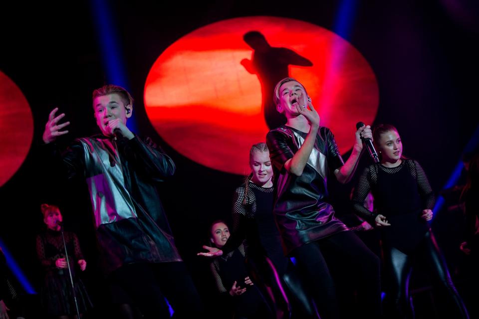 Marcus til venstre og Martinus til højre 