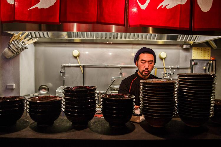 Ramen to Bíiru på Nørrebro i København fik fem flotte hjerter af Politikens anmelder. 