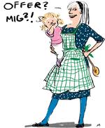 Tegning. Mette Dreyer (arkiv) 