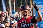 Den belgiske OL-guldvinder Greg Van Avermaet har haft grund til jubel i foråret - som her da han vinder WorldTour-løbet E3 Harelbeke.
 