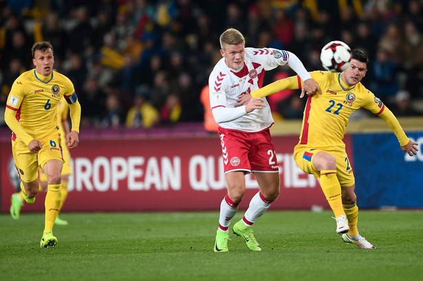Landskamp Rumænien Danmark VM-kvalifikation FODBOLD