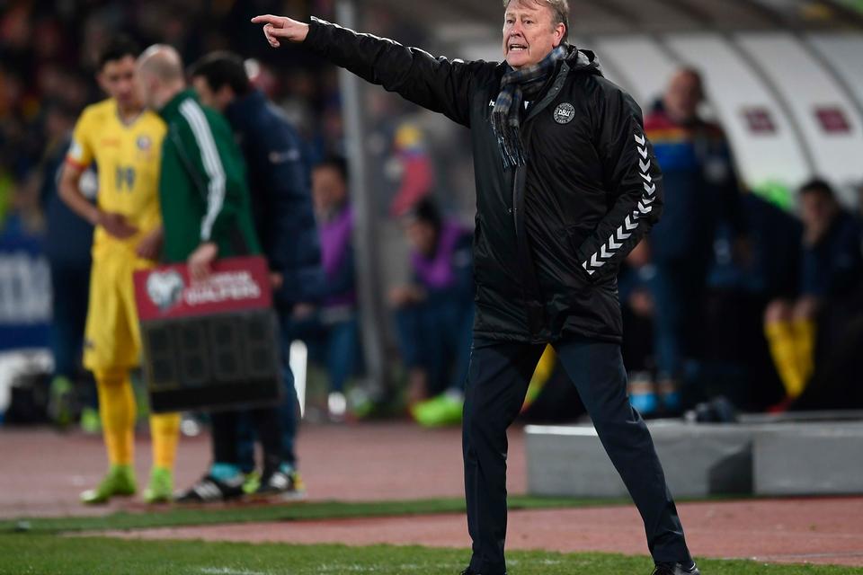 Landskamp Rumænien Danmark VM-kvalifikation FODBOLD
