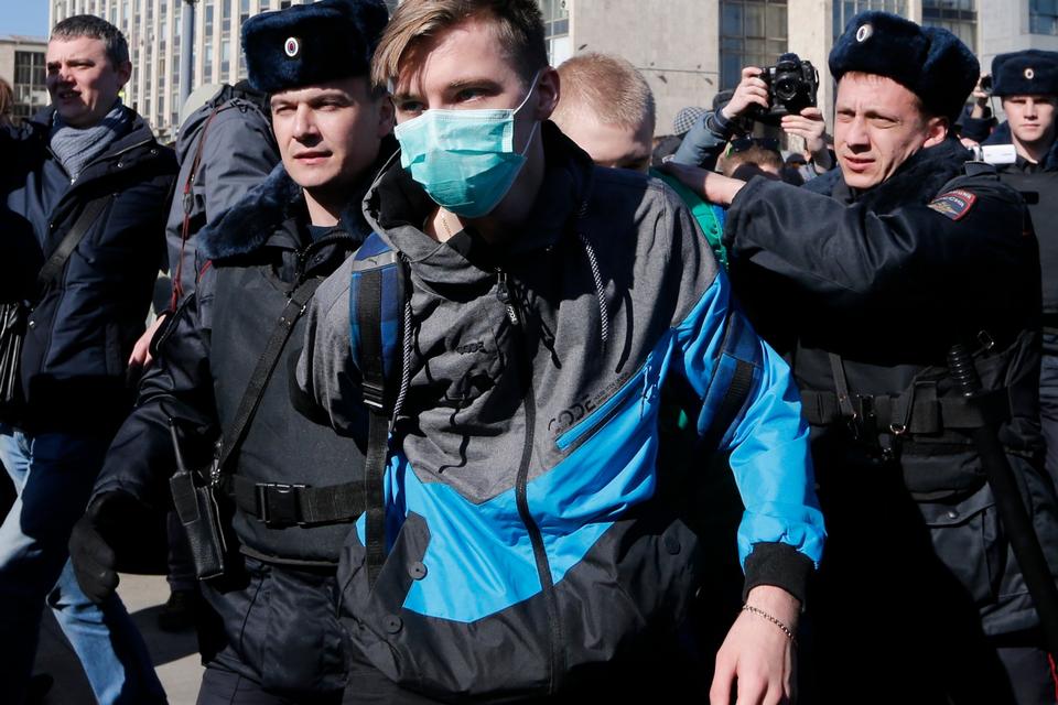 Endnu en anholdt i Moskva. 