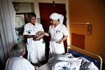 Dansk Sygeplejeråd ser ingen grund til at forbyde tørklæder og andre religiøse symboler på hospitalerne. (arkivfoto) Thomas Borberg/POLFOTO