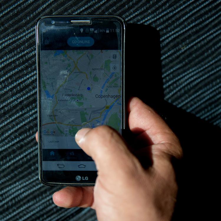 Anonym Uber chauffør