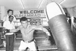Muhammad Ali træner før en titelkamp i Tokyo. 23. juni 1976. 