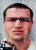 Den 24-årige tuneser Anis Amri blev overvåget intenst af tyske myndigheder i over et år, men kunne alligevel uhindret begå sin aktion mod et julemarked i Berlin.) 