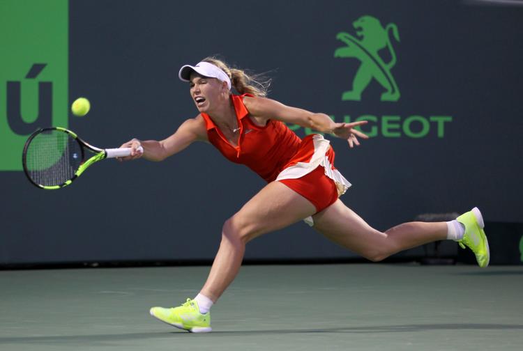 En sejr i Miami vil indbringe Caroline Wozniacki godt 8 millioner danske kroner. 