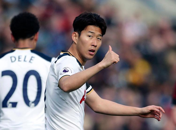 Tottenhams 2-0-mål mod Burnleyscorede Son Heung-Min. 