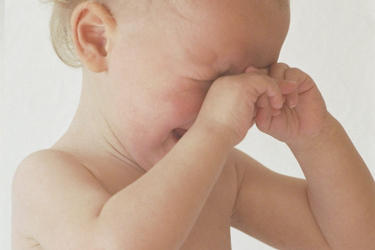 5,5 procent af de danske spædbørn lider af kolik, når de er 3-4 uger gamle, viser nyt studie. Det er godt. Så godt, at danske børn er de mindst grædende i undersøgelsen.  Arkivfoto Finn Frandsen