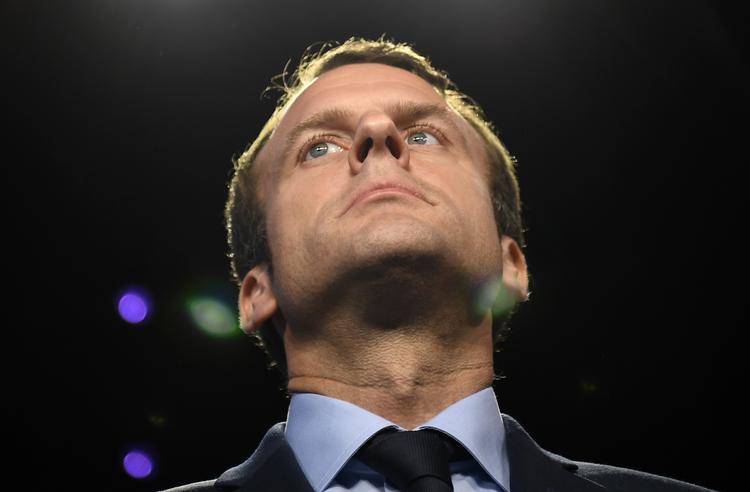 Emmanuel Macron. 