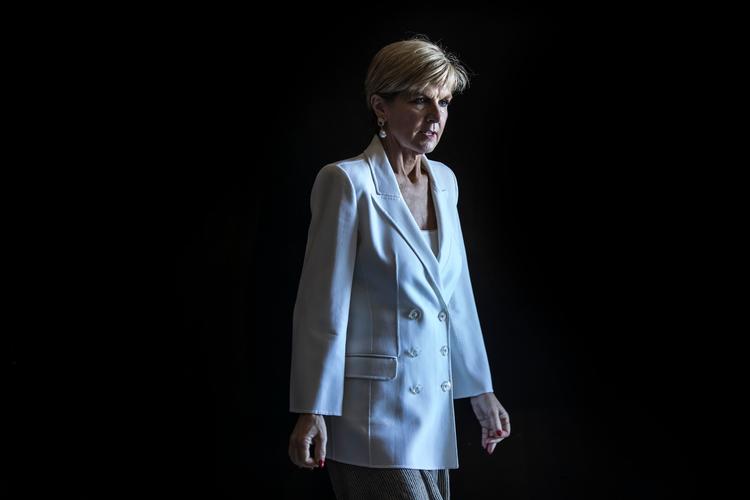 Australiens udenrigsminister, Julie Bishop. 