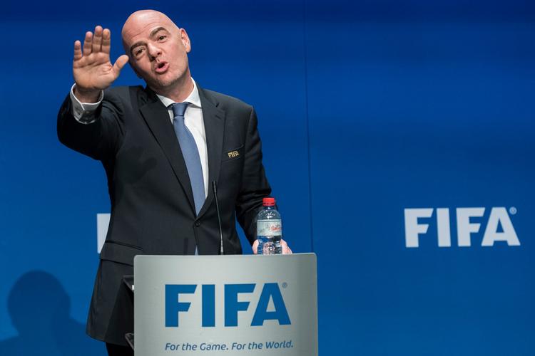 Gianni Infantino og co. er ved at genopbygge FIfa efter årtier med korruption.  Ennio Leanza/AP