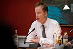 Miljø- og fødevareminister Esben Lunde Larsens (V).
 