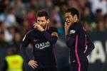 Lionel Messi og co. må klare sig uden  Neymar i de næste tre ligakampe.  