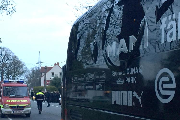 Spiller såret i eksplosion ved Champions League-kamp i Dortmund
