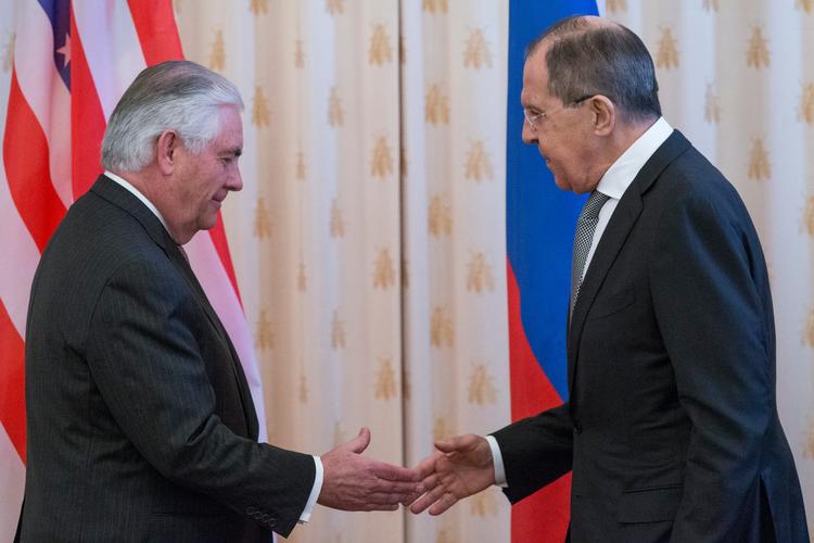 Rex Tillerson og Sergej Lavrov tiilbragte en hel del timer sammen i dag. 