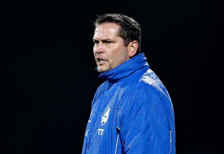  Thomas Thomasberg og Hobro er storfavoritter til at rykke op i Superligaen. 