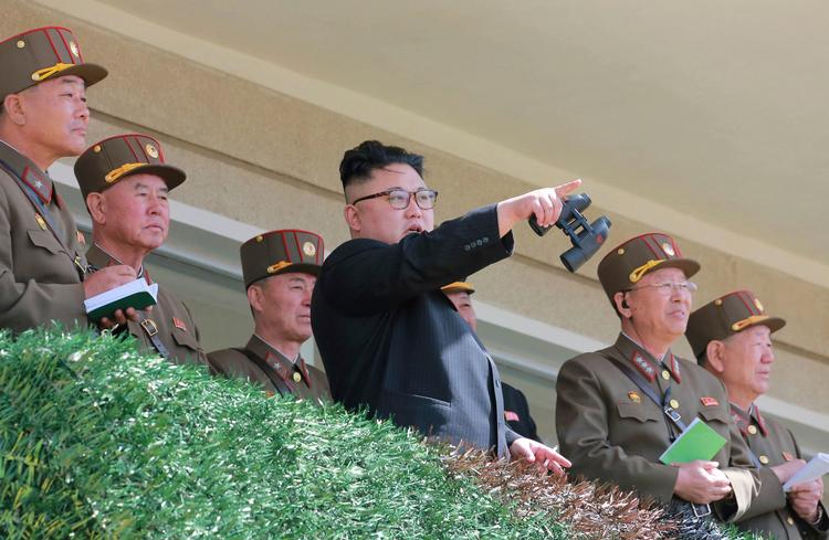 Nordkoreas leder Kim Jong Un. 