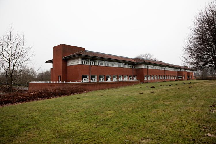 Det er her i den tidligere  sygeplejeskole, at den nye politiskole i Vejle skal oprettes. 