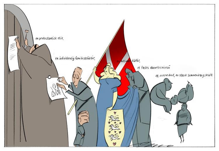 Tegning: Per Marquard Otzen (arkiv) 