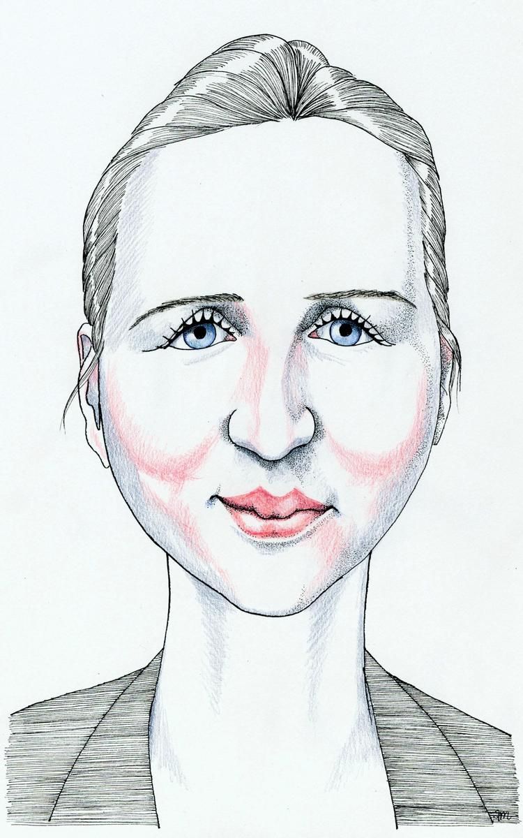 Tegning:  Anne-Marie Steen Petersen 
