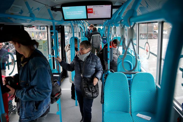 I alt 37 nye busser er begyndt at køre på den rute, der indtil søndag hed 5A. Nu hedder den 5C.  